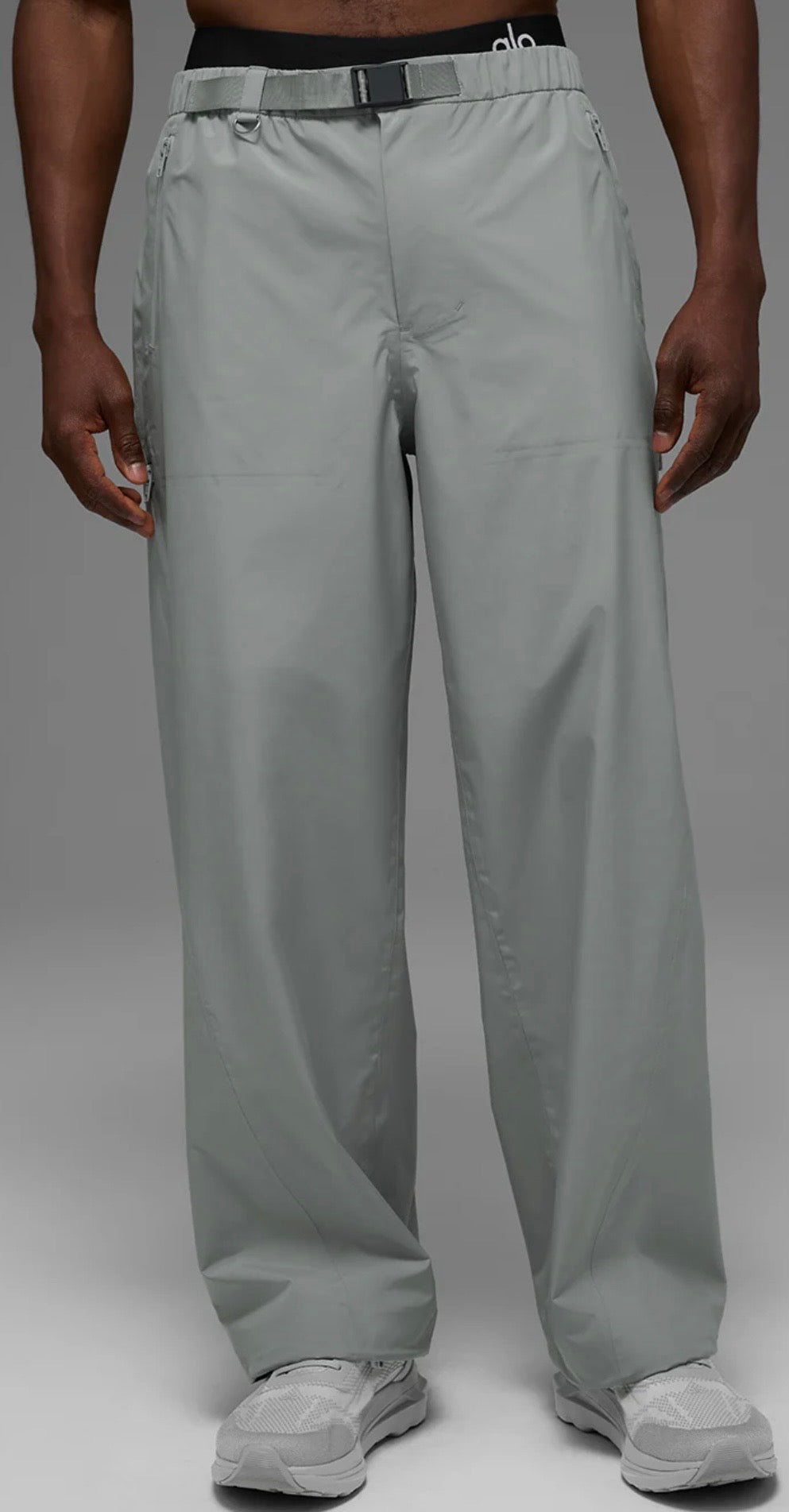 Pantalon Alo Alpha Shell — Lunar Grey
