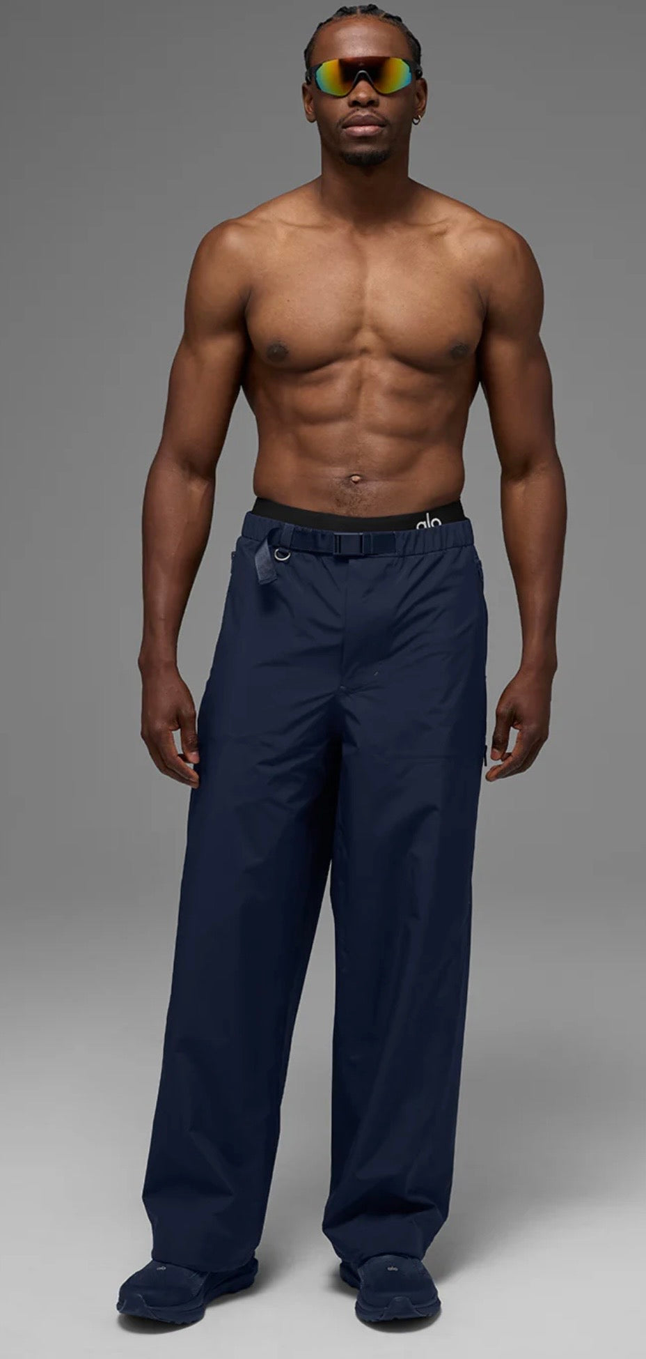 Pantalon Alo Alpha Shell — Navy